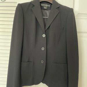 Ralph Lauren Black Label Women's Black Blazer